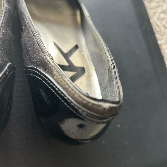 Anne Klein Sport Black 2” Wedges with a Patent Buckle Size 8M Business Casual - Picture 4 of 5